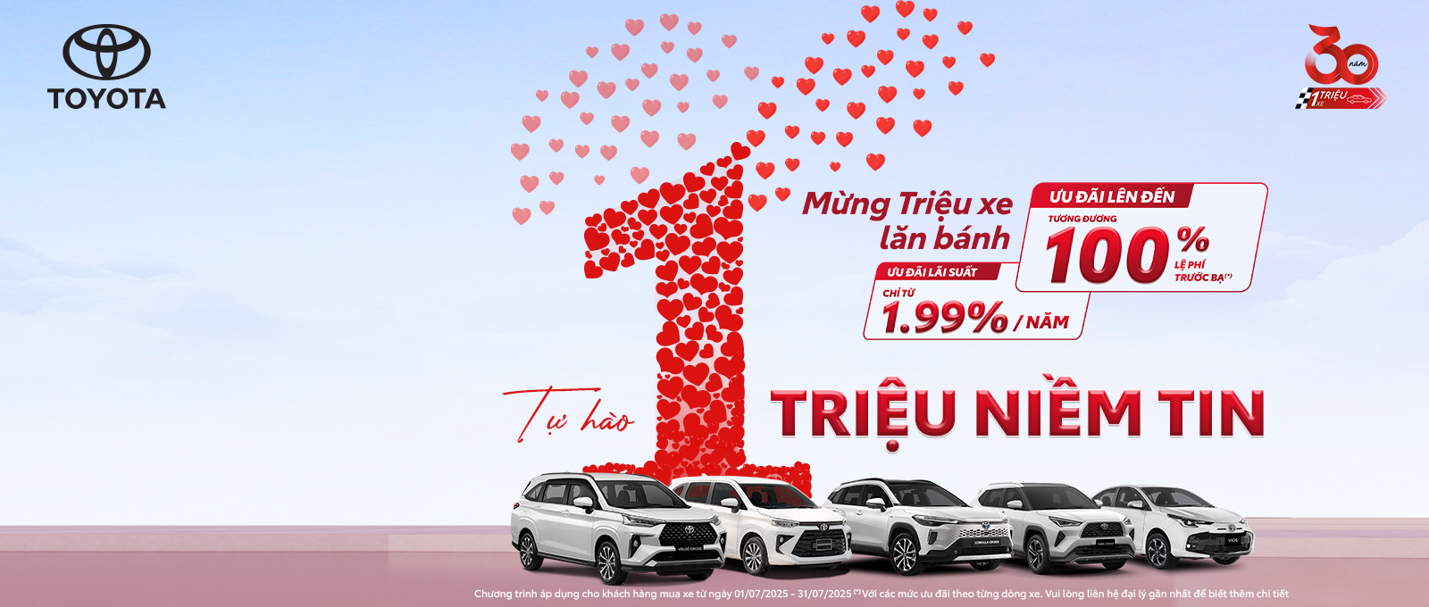 Triệu niềm tin T7.2025